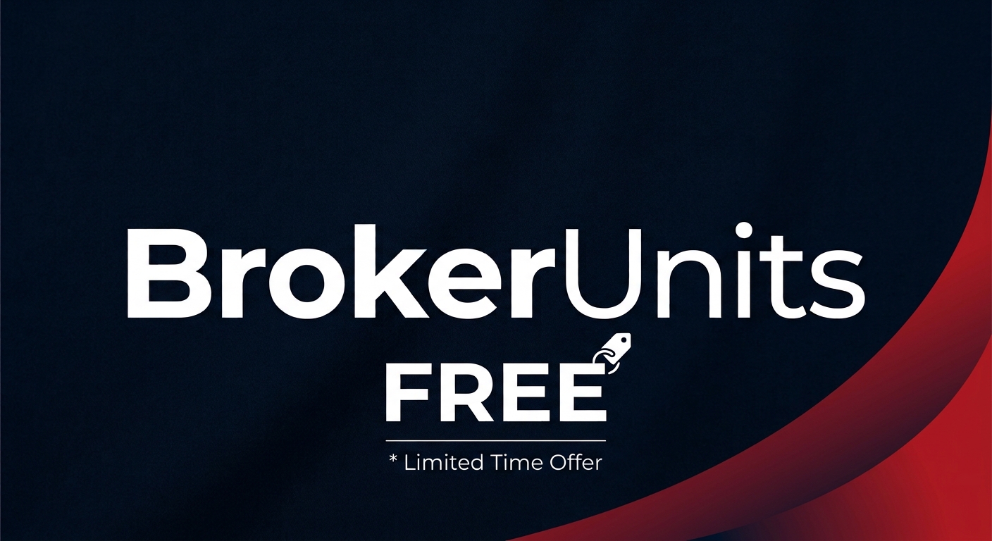BrokerUnits is free
